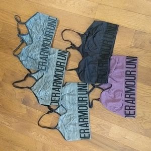 Assorted Under Armour Seamless Sports Bras
